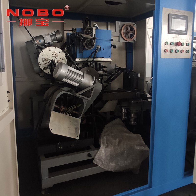 NOBO 0.08-0.22Mのマットレスのための機械を作る青いCNCのコイルばね
